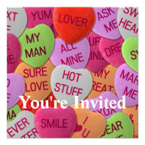 Sweet Sayings Invitations