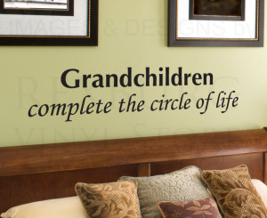 Wall-Decal-Quote-Sticker-Vinyl-Art-Lettering-Grandchildren-Circle-of ...