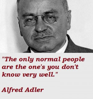 Alfred Adler Quotes