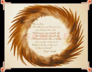 Native American Quotes About Family Blood which unites one family.