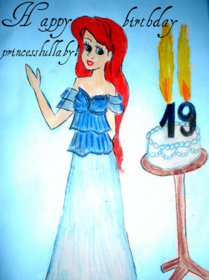 Happy birthday, princesslullaby! - disney-princess Fan Art