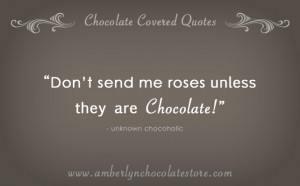 Chocolate in Heaven… Chocolate Quote