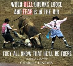 Rodeo Clown by Charley Jenkins, www.charleyjenkins.com