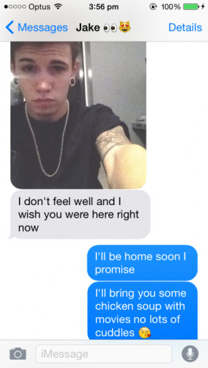 fake jake sims texts