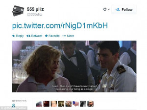... shot down by Paramount after posting frame-by-frame tweets of Top Gun