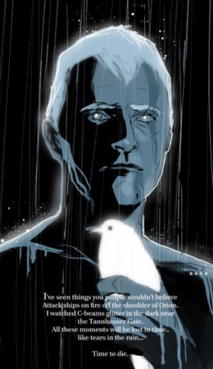 Roy Batty, leader of Nexus-6 replicants who escaped from off-world ...
