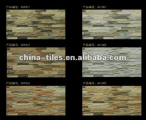 wall feature 3D hot sale high ranking Antique stone texture wall tile