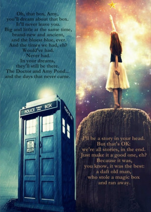 daft old man, who stole a magic box and ran away.