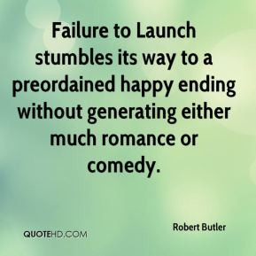 Robert Butler - Failure to Launch stumbles its way to a preordained ...