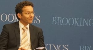 Consider this quote from Dijsselbloem ( pictured above ), whereby he ...