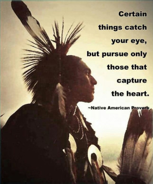 Native American proverb