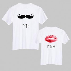 MLF Mr Mustard & Mrs Lips Couple Tee