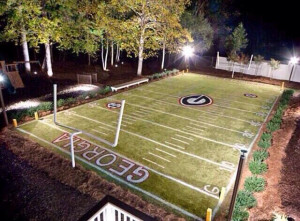 Backyard football court