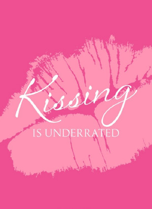 Kissing is so underrated...