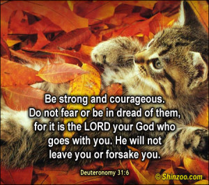 courage bible quotes