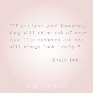Love Roald Dahl. I can hear my second grade teacher reading his books ...