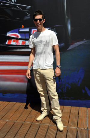 Stuart Price Stuart Price poses on the Red Bull Energy Station during