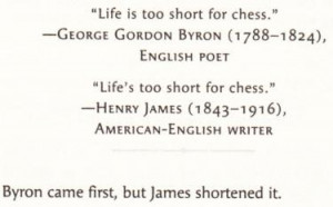 ... byron 1788 1824 and henry james 1843 1916 instead of henry james byron