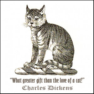 Charles Dickens Loved Cats