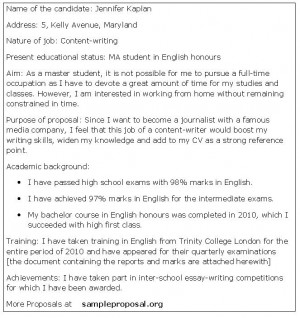 Construction Job Proposal Template