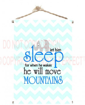 ... blue chevron with elephant nursery bedroom wall art quotes sayings