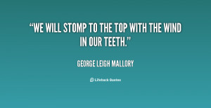 George Mallory Quotes