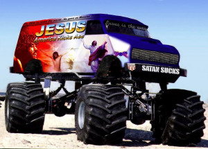 Jesus Trucking Christ