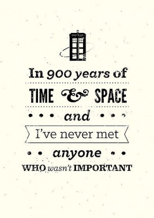 Doctor Who Quote by risarodil