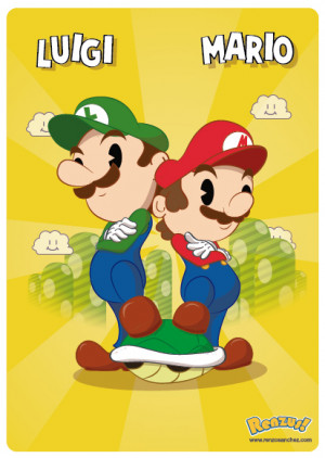Luigi And Daisy Super Mario