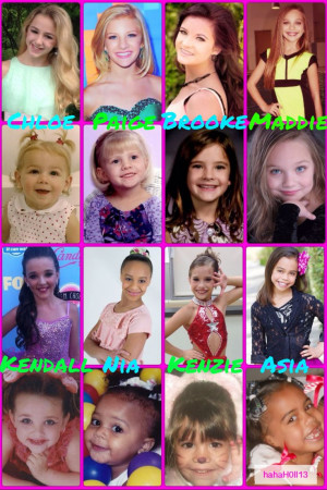 Dance Moms collage by hahaH0ll13. Look how they've all grown up! Chloe ...