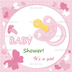 Baby Arrival Announcement Card