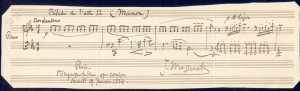 Details about JULES E. MASSENET - MUSICAL QUOTATION SIGNED 01/19/1884