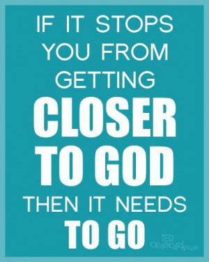 closer to God