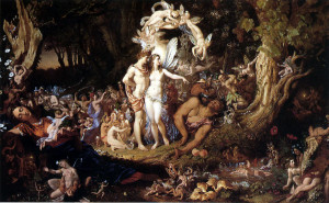 The Reconciliation of Titania and Oberon (1847) Joseph Noel Paton