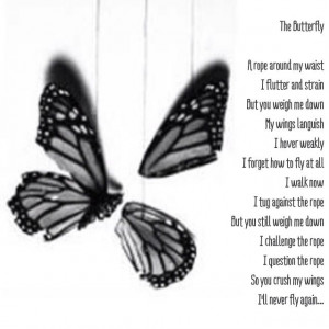 Broken Butterfly quote