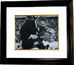 Vince Lombardi unsigned Green Bay Packers 16x20 Photo Custom Framed ...
