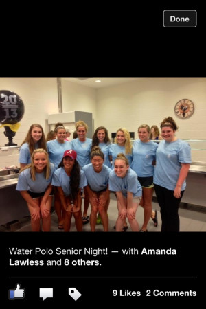 The Elders of Girls Water Polo. Senior Class of 2013! by Marty - 5 ...