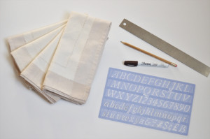 DIY: Downton Abbey Napkins