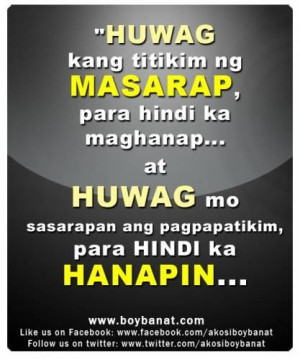 Mga banat love quotes tagalog