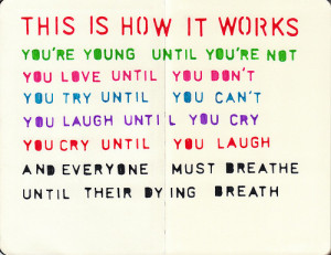 colorful, how it works, life, quotes, regina spektor reginaspektor quo ...