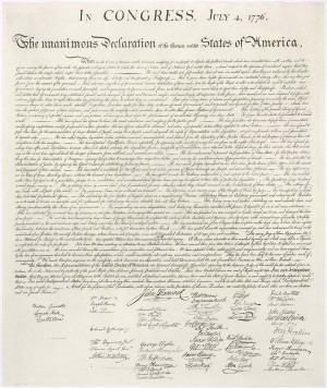 Click here to see the full image of the Declaration of Independence