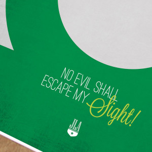Green Lantern Minimalist Poster