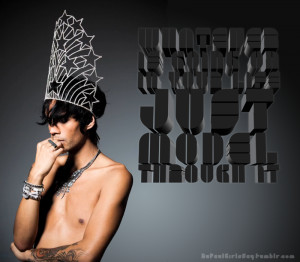 ... just model through it raja gemini rupaul s drag race season 3 winner