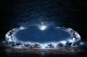 El Lago de los Cisnes” por el Ballet Australiano. Foto de Jeff Busby ...