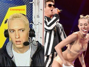 Thread: Eminem looks out of it on ESPN last night during ND/Michigan ...