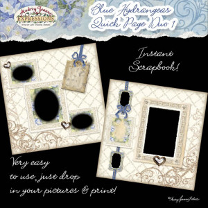 Digital scrapbooking allows you to create totally flat, quick to ...