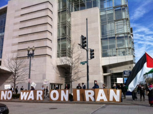 No war on iran/no administrative strong arming
