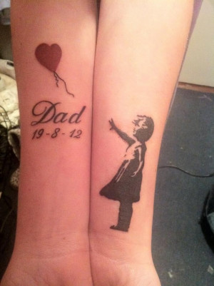 Dad Tribute Tattoos ...XoXo
