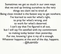 RobHillSr Quotes and Sayings