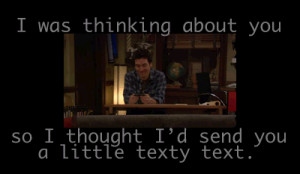 Texty Text - how-i-met-your-mother Photo
